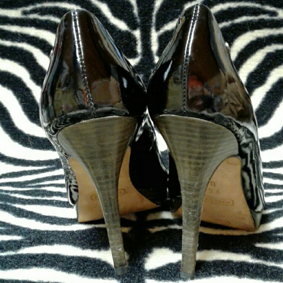 Coach Platform Patent leather Pumps - Picture 4 of 5